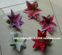 Floral headdress Lily hula accessories 5-color hula costume accessories