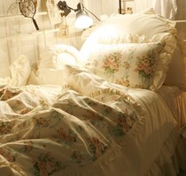 Zhu Zhu homeland Korea direct delivery * English rose bouquet * Bedding three-piece set * Duvet cover gd3291