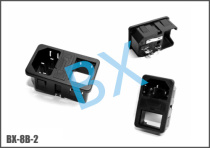 Factory supply word seat with safety belt switch BX-8B-2 type card seat power socket