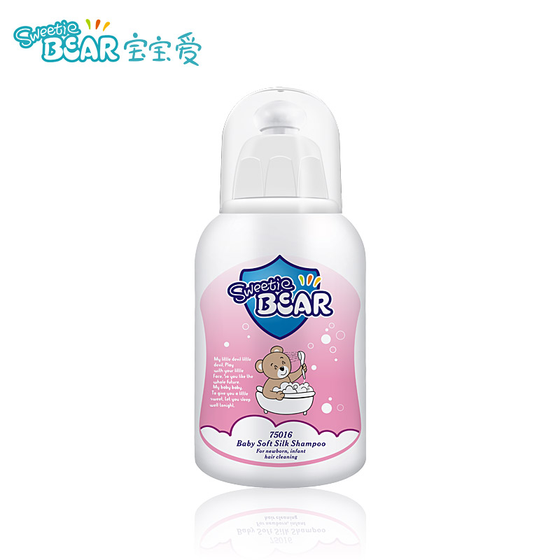 SWEETIE BEAR/宝宝爱 婴儿柔丝洗发露350ml 新出生 无泪温和产品展示图1