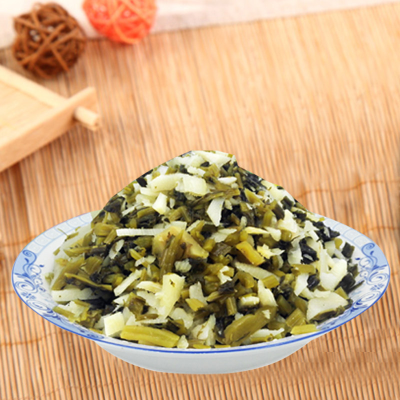 笋丝雪菜500克美味雪菜雪里红咸菜酱菜手工腌制下饭拌面宁波特产