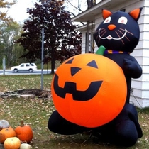 Halloween decoration inflatable pumpkin gas mold luminous lights Pumpkin shape ghost skull inflatable arch customization