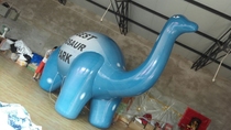 5 meters 6 meters dinosaur shape lift-off balloon commercial celebration dinosaur shape floating balloon dinosaur paradise Air