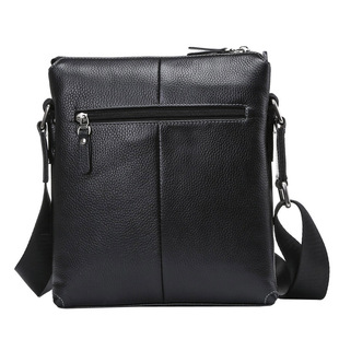 中老年人男包父亲爸爸包包单肩斜挎包手提包竖款帆布包男式老头包