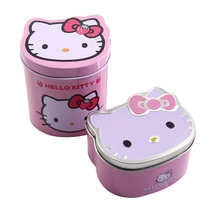 Childrens hair accessories storage box finishing box trinkets gift packaging accessories jewelry box cartoon canned box