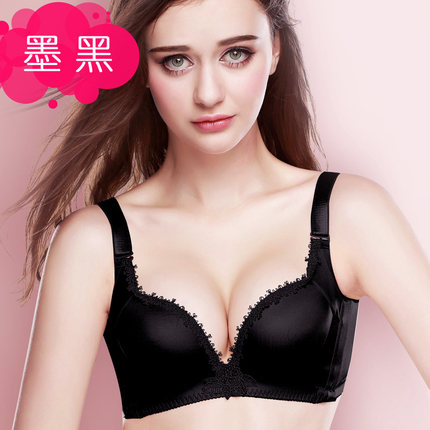 一片式无痕无钢圈文胸罩聚拢小胸馒头杯加厚内衣文胸厚模杯6cm-tmall.com天猫 一片式无痕无钢圈文胸罩聚拢小胸馒头杯加厚内衣文胸厚模杯6cm-tmall.com天猫