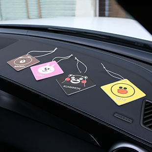 车载香片挂件车内香片汽车香片小挂件卡通香薰片车用香片衣柜家用