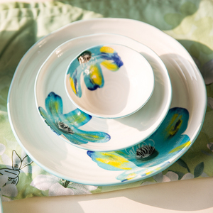 五月花系列陶瓷餐盘