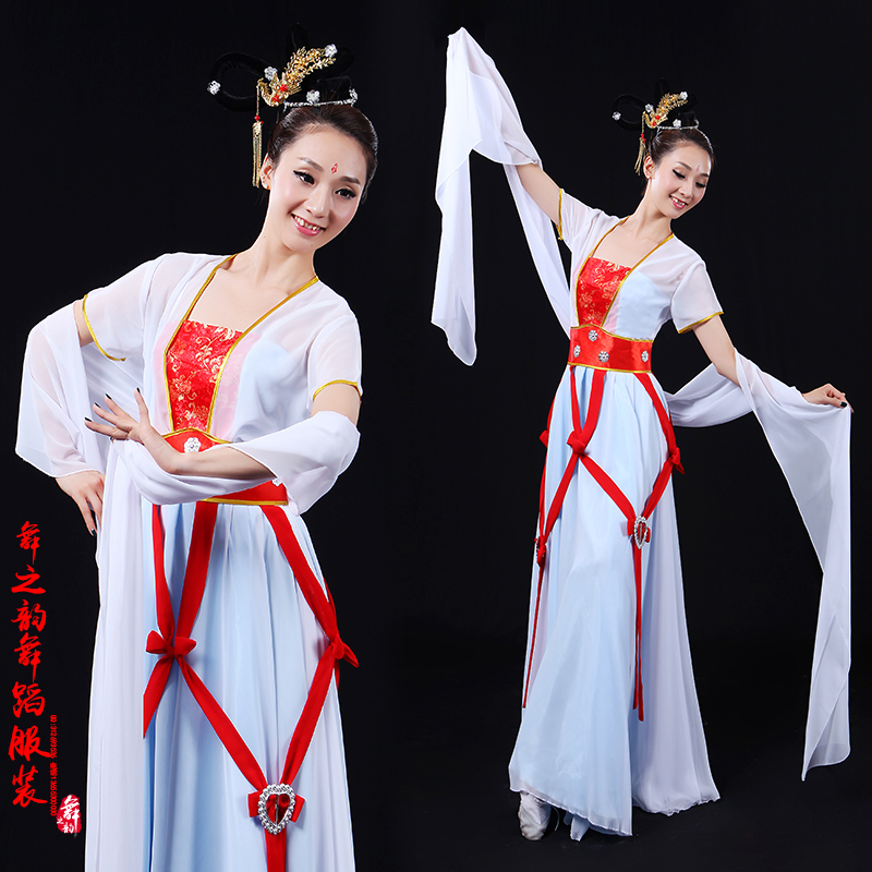 影视古典汉服中秋演出舞蹈服装86版西游记邱佩宁cos嫦娥飞天古装