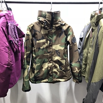 20-year new spring autumn outdoor men couple camouflage waterproof hooded warm fleece soft shell coat
