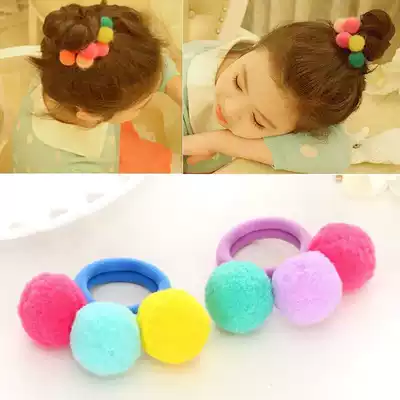Children's hair accessories baby Hairband hair ball does not hurt hair rope little girl Hairband girl rubber band baby hair accessories