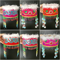 Children Mongolian hats fragrant hats little hats Princess hats folk dance performances hats hats girls