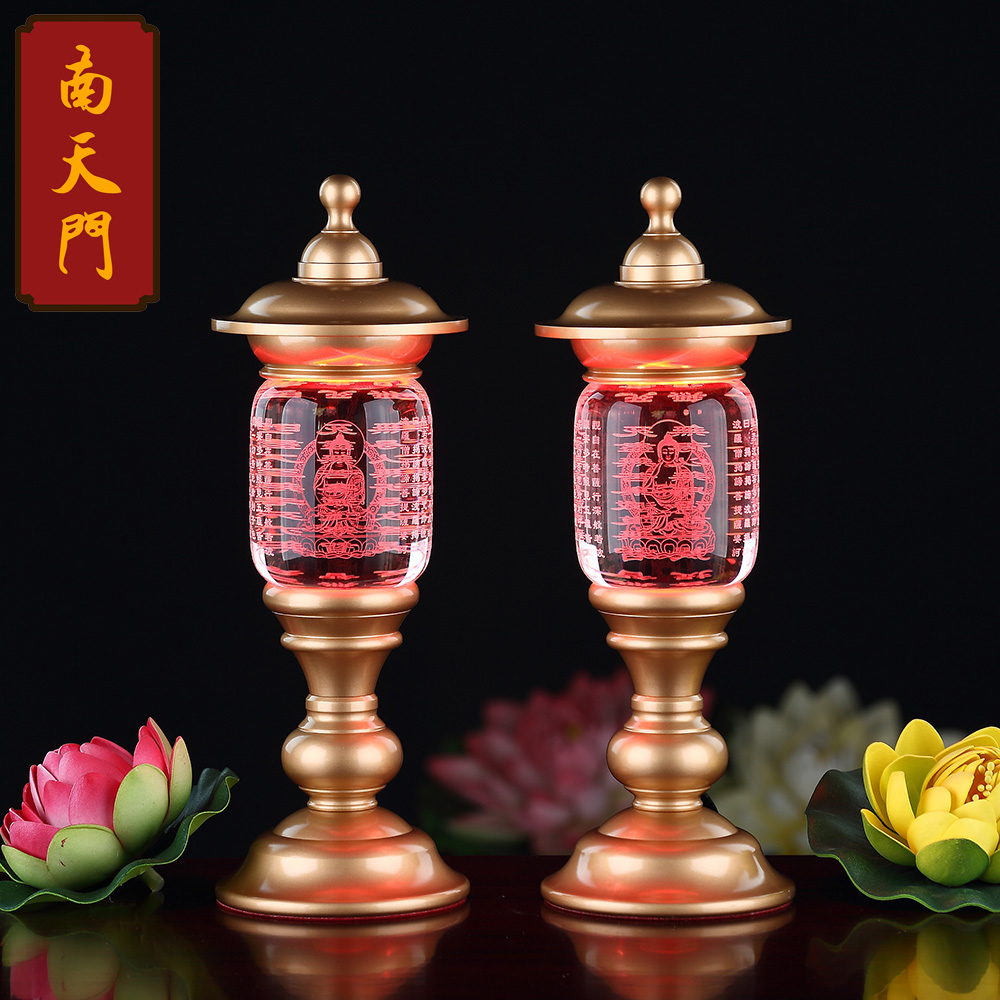 供奉观音菩萨,要一直点长明灯吗?图片
