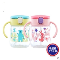 Richell Lichel T L I Better Cup Cup Duckmouth Cup (200ML) Yellow Pink