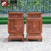 Burmese pear flower rack cabinet lockers flower a few big fruit red sandalwood antique solid wood mahogany cabinet sideboard corner