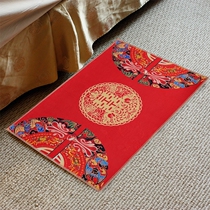 Cute foot pad into the door pad bathroom toilet anti-slip mat wedding wedding wedding wedding decorations