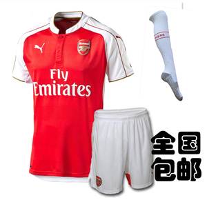 Arsenal jersey 15-16阿森纳主场球衣红色短袖足