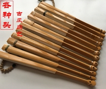 95 inch 18 square Suzhou craft jade bamboo fan Pure handmade refined jade bamboo text play folding fan Rice paper folding fan various heads