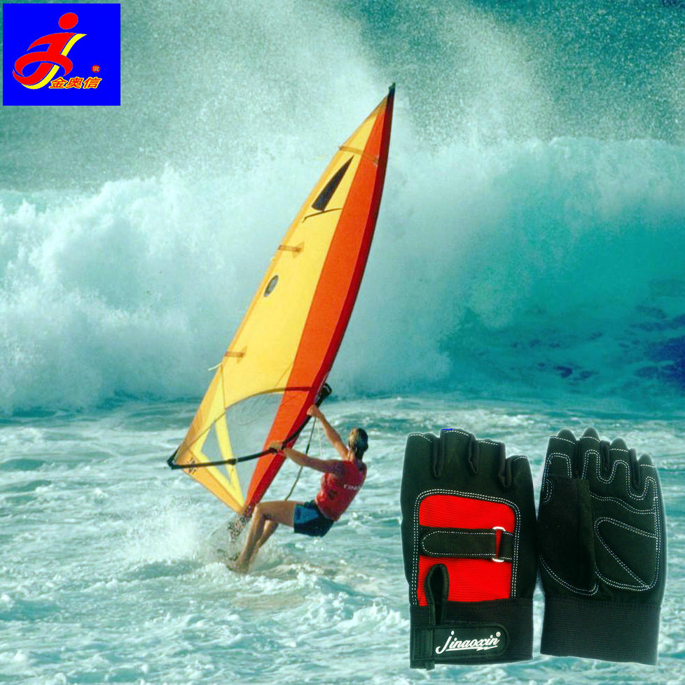 Men and women sailing Surf dragon boat rowing Kite sailing Water sports gloves Super non-slip climbing