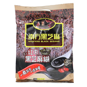 天猫超市南方黑芝麻 女人红枣黑芝麻糊600g\/袋