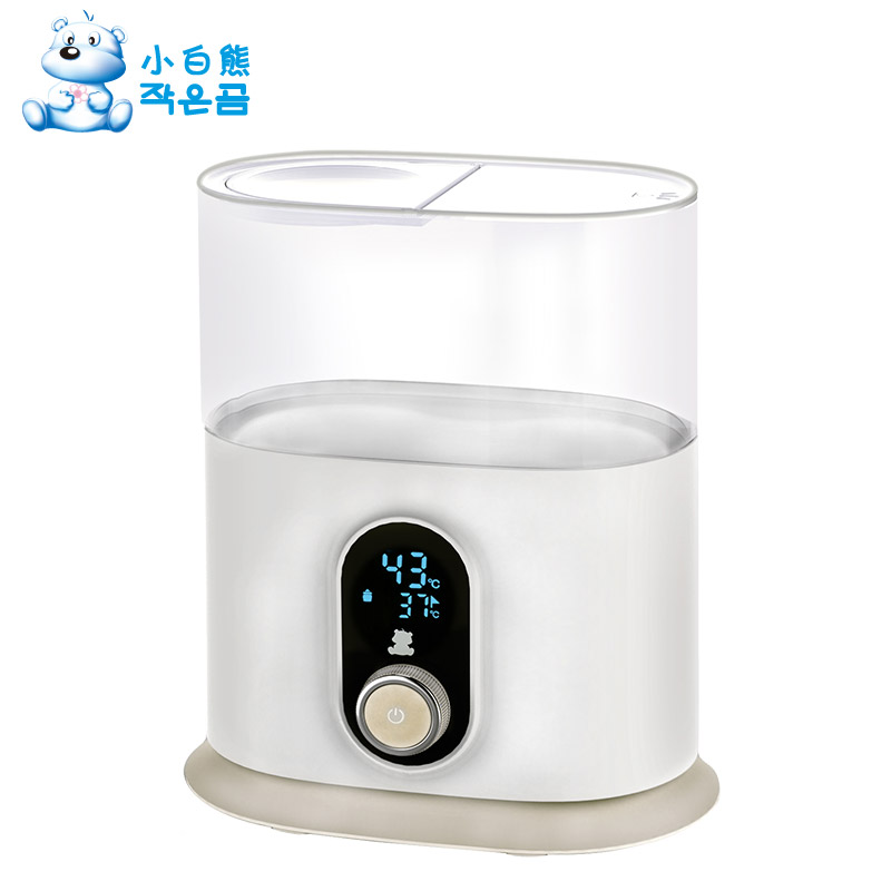 小白熊恒温暖奶器双瓶消毒器温奶器婴儿多功能热奶器加热保温0888