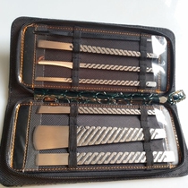 Pedicure master handmade section seven pieces golden snake knife foot bath shop pedicure shop pedicure shop pedicure tool set gold tungsten steel knife