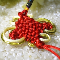 Cross-stitch car pendants Phnom Penh Line China Knot Small Double Line Special Handicrafts Double Knot Special Accessories