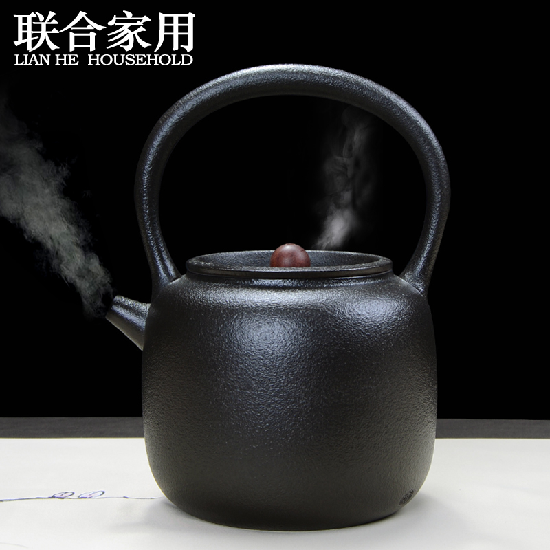 To be household black pottery teapot kettle household electrical TaoLu single pot boiling pot of tea, the tea is taking
