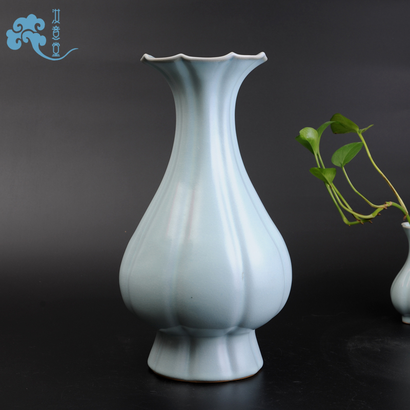 Archaize your up with classical handicraft ceramic vases, furnishing articles sitting room decoration decoration of Chinese style household contracted to restore ancient ways