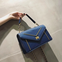 (West Yuan) European and American commuter Hand bag female 2019 new chain shoulder crossbody women bag Spring small square bag tide