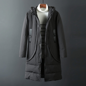 冬季户外男长款羽绒服男过膝盖超长款加厚大衣