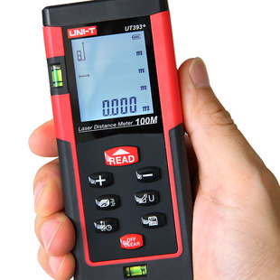 优利德测距仪高精度手持式红外线测量电子尺40米60米80米100米