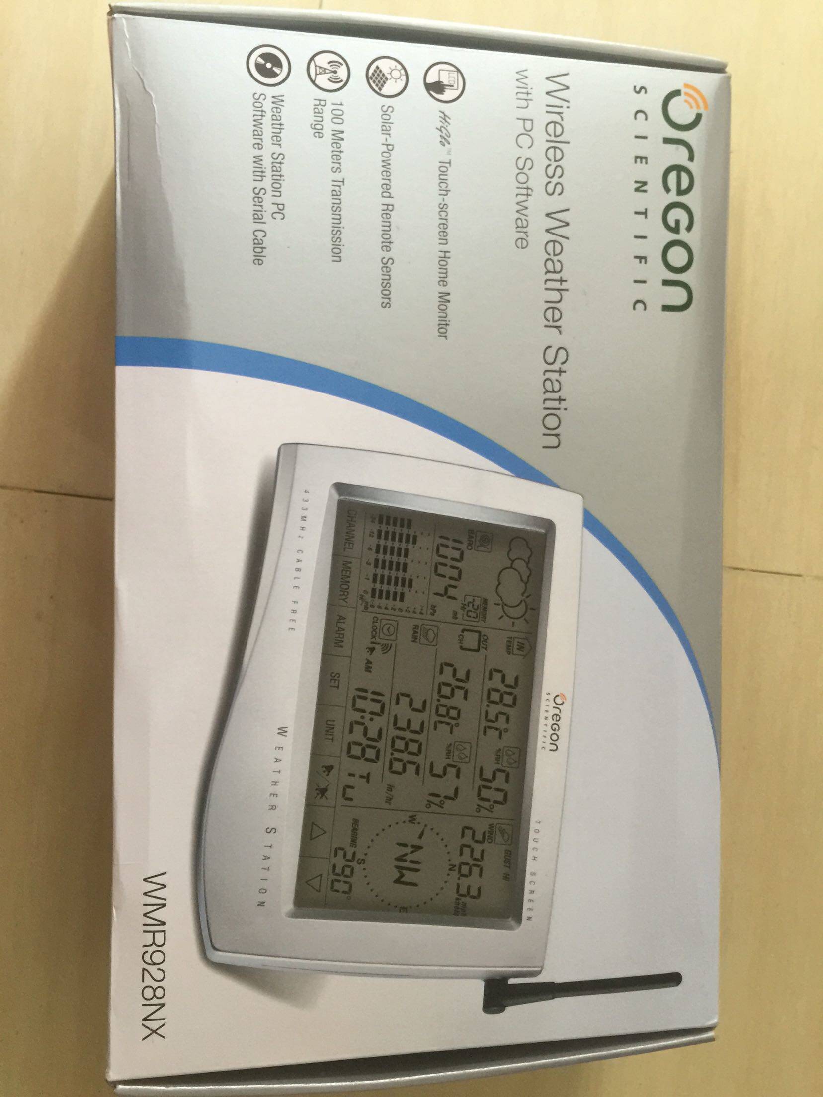 Купить Гигрометр Новый Орегон wmr928nx температура, влажность, давление и скорость и направление ветра, количество осадков. Oregon scientific в интернет-магазине с Таобао (Taobao) из Китая, низкие цены | Nazya.com