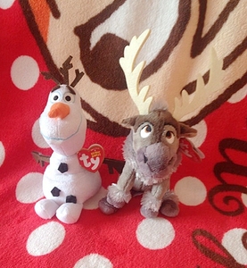 美国TY迪斯尼合作外单FROZEN 冰雪奇缘雪宝