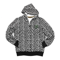 Out of print spot same day shipping LOTTO Letu men classic print cardigan sweater EWDF045-3