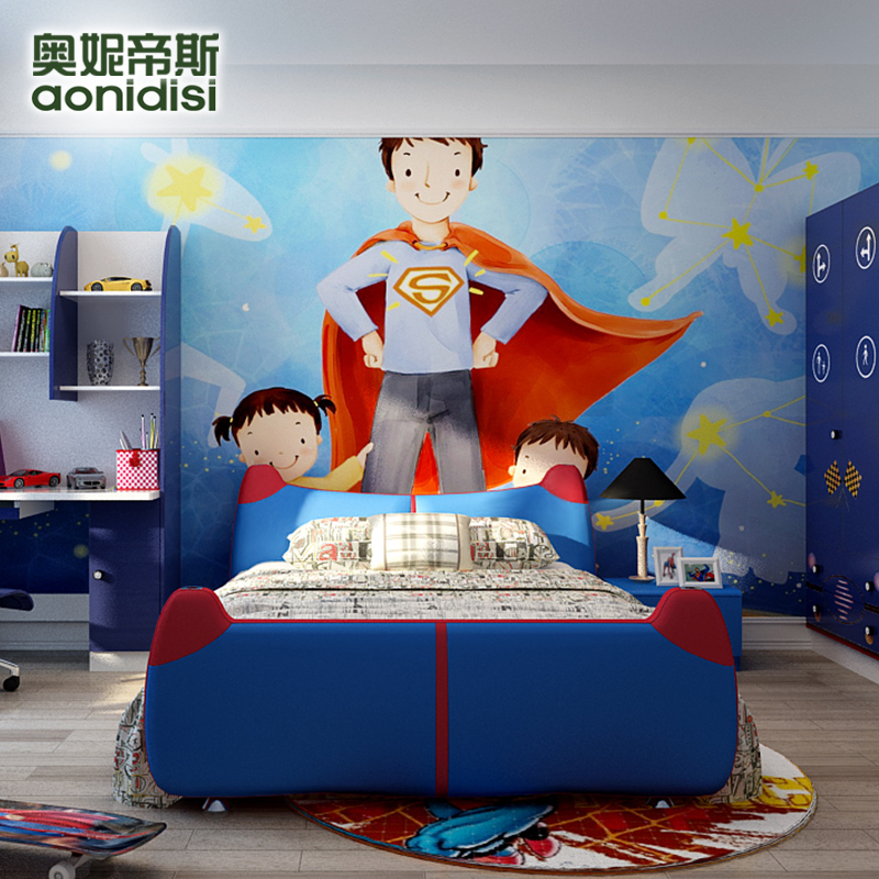 奥妮帝斯简约现代皮艺床dse00011