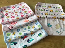 Newborn baby urine septum pure cotton knitted bamboo fiber two sides with baby waterproof diaper 30*45