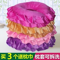 Beauty salon pillow lying pillow Beauty bed lying pillow Massage lying pillow U-shaped pillow Face pad Removable and washable free pillow towel