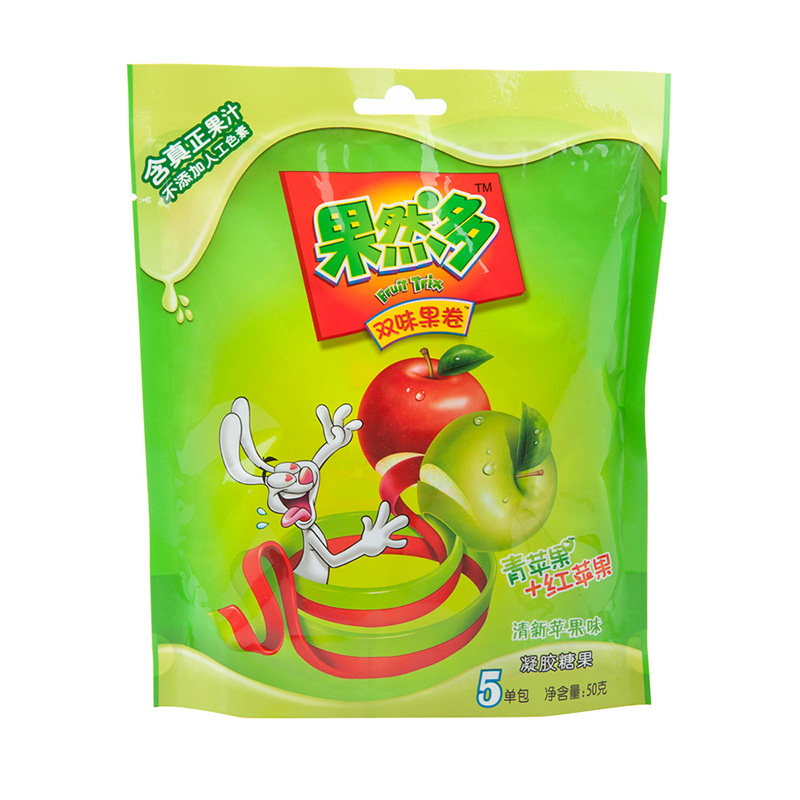 天猫超市果然多清新苹果味50g包新老包装随机发货