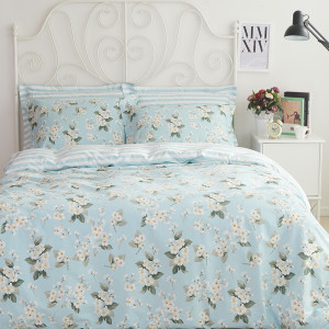 美式乡村印花全棉四件套