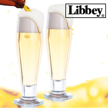 Libbey Libbey ນໍາເຂົ້າຈອກເບຍ Gat ມີຕີນ, ຈອກເບຍ, ຈອກນ້ໍາ, ຈອກດື່ມຊື່ສູງ