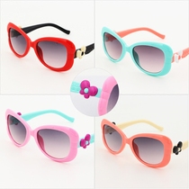 Girls sun glasses anti-ultraviolet Korean cute childrens eyes glasses female boys sunglasses personality childrens glasses tide