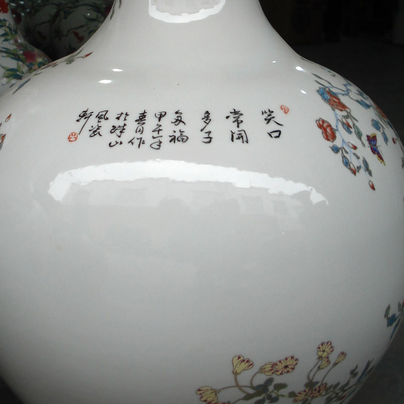 Jingdezhen 50 to 60 high celestial porcelain vases pomegranate picture vase many children f porcelain vase