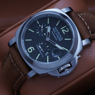 正品marinamilitare自动机械手表st2530海鸥机parnis海军空军男表