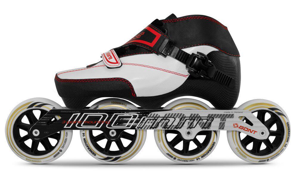 bont enduro 3pt邦特 3点款 溜冰鞋 直排轮溜冰鞋 黑白配色 整组