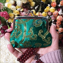 Special offer Festive coin purse Jewelry bag Silk Brocade Soft satin coin bag Suitable for group gifts Chinese style