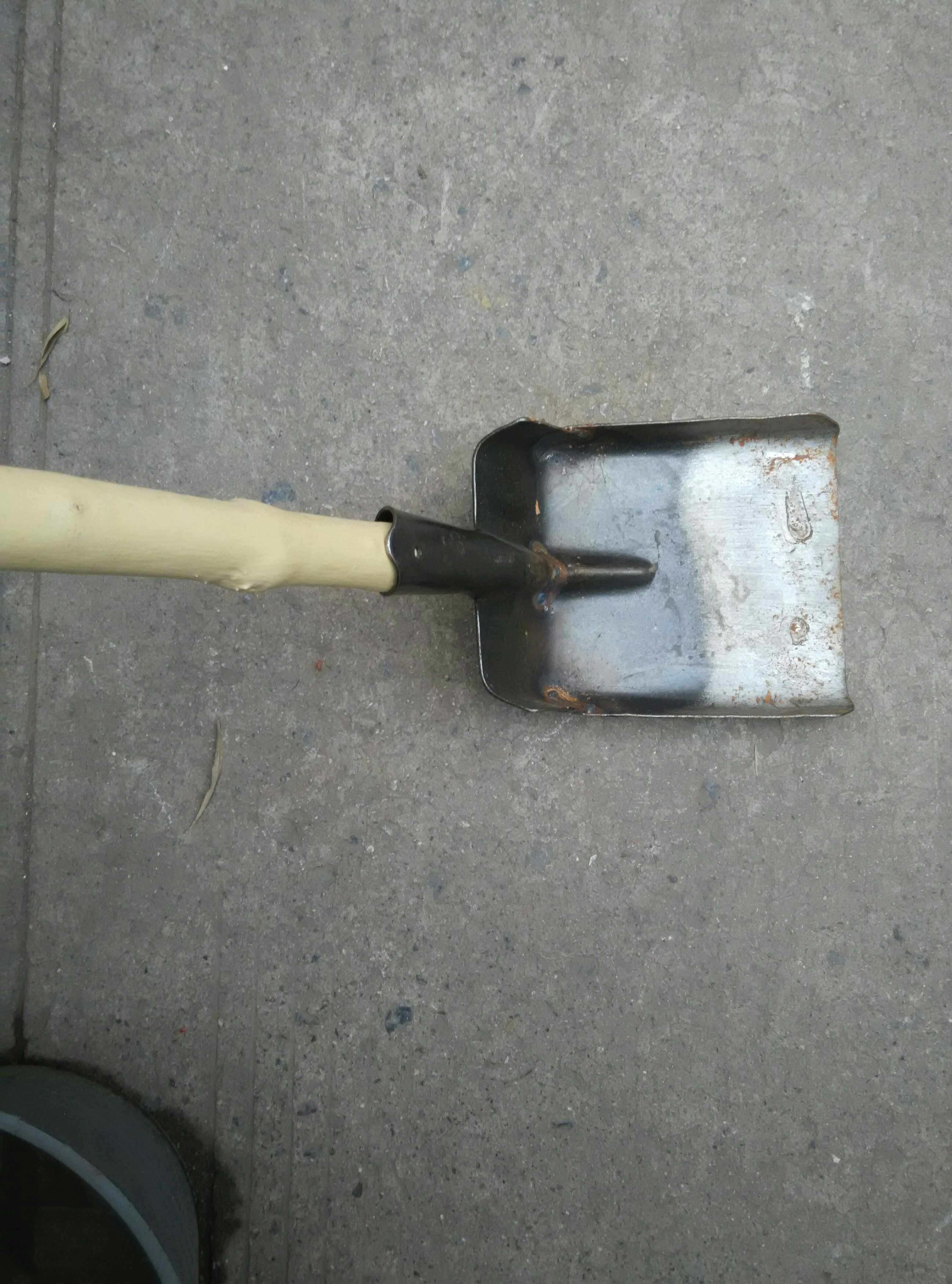 2米长疏通下水道地沟粪池专用工具弯铲锨勺沉淀池井砂砾