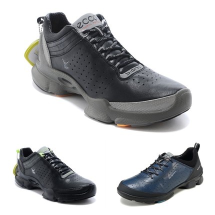 香港代购ECCO爱步男鞋biom户外透气真皮健