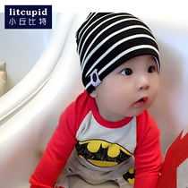 Baby hat Spring and Autumn Winter cotton baby foreign boy girl newborn 0-3 months 1 year old 2 children tide 6