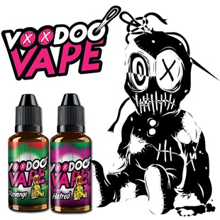 正品进口马来西亚小绿人蒸汽烟油巫毒娃娃水果味电子烟液30ml新版
